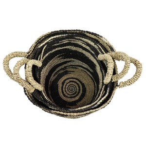 Juego de 3 cestas decorativas de mimbre, cestas de almacenamiento hechas a mano, venta al por mayor, ecológicas, hechas en Vietnam - Product Image 5