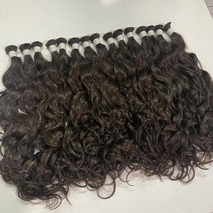 ผมต่อแบบหยักศกสีน้ำตาลธรรมชาติผมคน100% จากเวียดนามต้นกำเนิดขายส่ง - Product Image 6