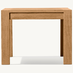 Teak wood <b>table</b> for <b>studying</b> or drinking coffee with a <b>modern</b> style, suitable for outdoor or indoor use with a <b>modern</b> <b>design</b> - Product Image 3