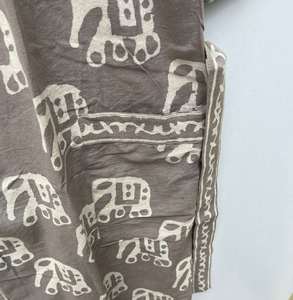 Robe kimono en coton imprimé, peignoir de demoiselle d'honneur, léger, pour l'été, taille unique - Product Image 2