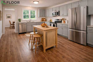 VietNam ATTFloor SPC Click Lock Waterproof <b>Flooring</b> Heavy Duty Commercial Vinyl Plank with 5-Year Warranty and Modern Design - Product Image 3