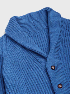 Custom Autumn Winter Casual Knitted <b>Cardigan</b> Winter Warm <b>Thick</b> Knitwear <b>Cardigan</b> Winter Collection OEM ODM Serviced - Product Image 3
