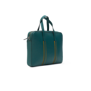 Sac messager vintage en cuir véritable marron, léger, avec fermeture à boucle, sacoche pour ordinateur portable, sac de travail pour homme, fabriqué à la main - Product Image 4