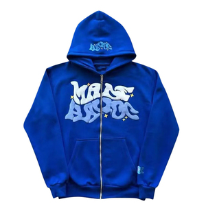 เสื้อฮู้ดพิมพ์ลายพัฟฟ์คุณภาพดี ออกแบบเองได้ ไซส์ใหญ่ ขายดีที่สุด - Product Image 5