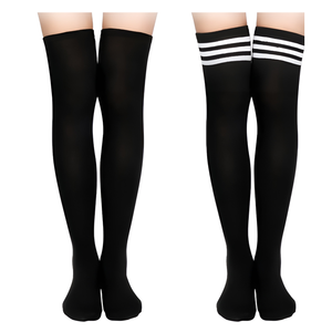 Chaussettes personnalisées pour femmes, antibactériennes, respirantes, en coton doux, couleur personnalisée, impression numérique, compression de classe 1, pour le yoga - Product Image 2