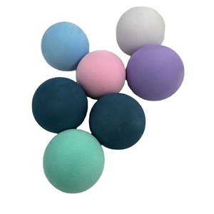 Tùy chỉnh kích thước rắn hoặc với lỗ EVA bóng chất lượng cao mật độ bouncy an toàn mềm chi phí thấp giá rẻ bọt đầy màu sắc căng thẳng vui vẻ đồ chơi bóng - Product Image 1