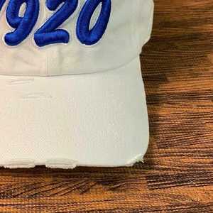 หมวกแก๊ป Zeta Phi Beta 1920 สีน้ำเงินปักลาย หมวกเบสบอลสำหรับชมรมนักศึกษา สายปรับได้ สไตล์ลำลองสำหรับผู้หญิง - Product Image 3