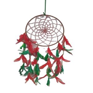 Atrapasueños de plumas bohemias, decoración del hogar de Metal, arte de pared colgante, dormitorio, sala de estar, artesanía, regalo de adorno de Navidad - Product Image 1
