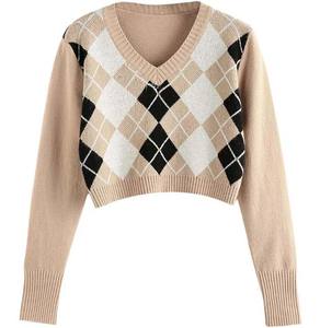 Suéter de Punto para Mujer, Ligero y Cálido para Invierno, Estilo Informal, Color Sólido, Ropa de Punto Otoñal para Dama - Product Image 1