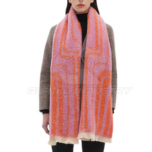 Customizable Stylish Knitted <b>Scarf</b> Winter Long Lightweight Warm Feel Designed for Casual Outfits Seasonal Wear Everyday Comfort - Product Image 2