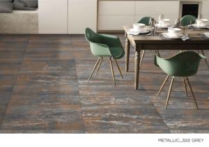 Azulejos de porcelana de calidad premium con acabado metálico 60x120cm 600x1200mm tamaño 24x48 para paredes y suelos interiores de lujo. - Product Image 3