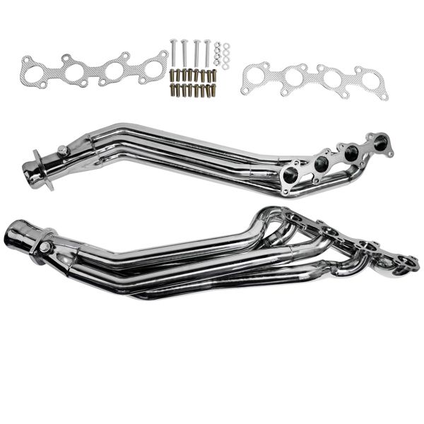 long tube headers mustang gt