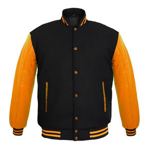 Chaquetas Varsity para Hombre de Buena Calidad, Talla Grande, Fáciles de Lavar, Diseño Personalizado, Ropa Casual - Product Image 1