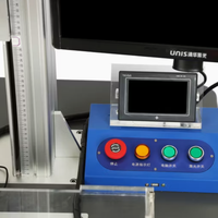 Machine de marquage laser électrique CO2 OMA L3000 30W, marqueur Galvo automatique à moteur - Haute productivité pour les applications sur vêtements et textiles