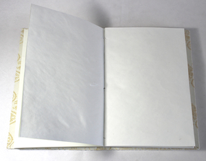 Customizable Cream Color Flock Print Cotton Paper Notebook Hardcover Journal Business <b>Diary</b> Office School Features Custom Logo - Product Image 3