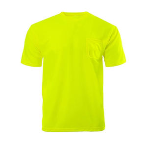 เสื้อยืดนิรภัยสำหรับผู้ชาย ขายตรงจากโรงงาน ราคาถูก ผ้าฝ้าย 100% ระบายอากาศดี ขายดี ดีไซน์ใหม่ ซื้อได้ทางออนไลน์ - Product Image 4