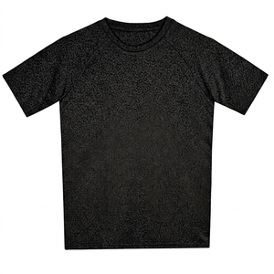 เสื้อยืดคอกลมแขนสั้นสีเทาสำหรับผู้ชาย ทรงปกติ ผ้าฝ้าย ดีไซน์เรียบง่าย ระบายอากาศได้ดี - Product Image 2