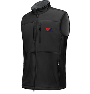 Gilet Softshell Polaire Homme Sans Manches Zippé Col Montant Coupe-Vent Respirant Hiver Vêtement d'extérieur Personnalisable avec Logo Bodywarmer - Product Image 5