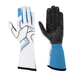 Gants de karting Vantrex Industries de haute qualité personnalisés, respirants, résistants à l'abrasion, antidérapants, compatibles avec les écrans tactiles, en polyuréthane - Product Image 1