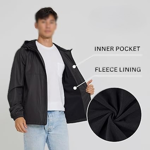 <b>Rain</b> <b>Jacket</b> Professional Outdoor Protection <b>Jacket</b> Lightweight Waterproof Fabric Comfortable Design For Hiking Travel Camping - Product Image 4