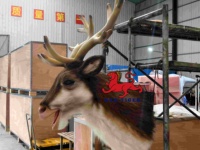 Décoration de modèle de renne Animatronic réaliste à vendre