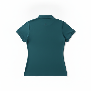 Camiseta Polo de Corte Ajustado para Mujer, Manga Corta Informal con Cuello Camisero, Transpirable, Precio Razonable, Servicio OEM - Product Image 3