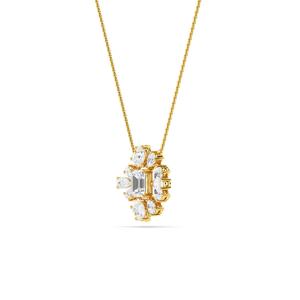 Pendentif en or jaune 9 carats avec diamant de laboratoire en forme de poire de 1,87 CTW, bijoux raffinés élégants pour femmes, pièce maîtresse - Product Image 4