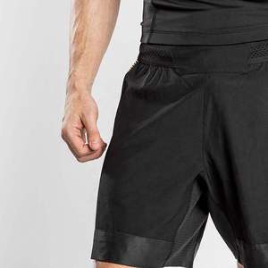 Pantalones Cortos Bermuda para Hombre, Negros con Estampado Floral, Transpirables, Cintura Elástica, Secado Rápido, Estilo Deportivo, Corte Medio, Tejido de Poliéster - Product Image 6