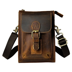 Sac messager en cuir tendance pour toutes les saisons, sac à bandoulière pour femme avec fermeture à boucle et sangles réglables, sac messager en cuir - Product Image 1
