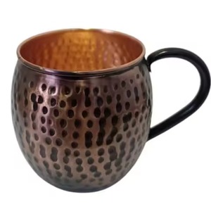 Elegant Dining Copper Mug Moscow Mule Cup Durable Drinkware for Restaurant Kitchen <b>Beverage</b> <b>Serving</b> - Product Image 6