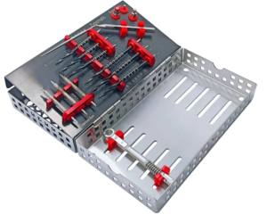 Kit de Implantes Dentales Zigoma de 14 Piezas, Juego de Brocas Quirúrgicas con Recubrimiento de Titanio, Instrumentos de Implantología de Alta Calidad - Product Image 1