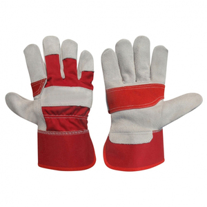 Nouveaux gants de travail en cuir de vachette de qualité supérieure, ignifuges, pour travaux industriels et de construction, en vente en ligne. - Product Image 2