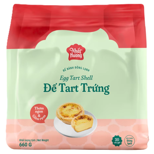 OEM/ODM Coque de tarte aux œufs portugaise non cuite, dessert de boulangerie HALAL, vente en gros directe du fabricant, 660G, produit populaire - Product Image 1