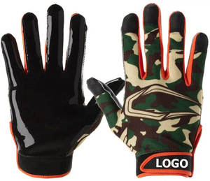Guantes de Dedo Completo con Estampado de Camuflaje, Impresión Digital, Antideslizantes, de Poliéster, Unisex, Deportivos, con Cierre de Velcro, para Todas las Estaciones - Product Image 6