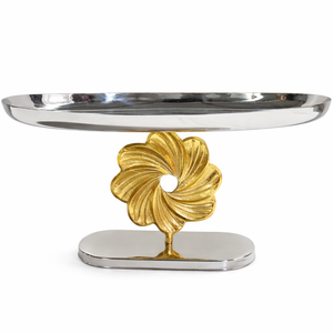 Bandeja Decorativa Moderna de Acero Inoxidable, Diseño Redondo, Estilo Minimalista, para Servir y Exhibir, Venta al por Mayor - Product Image 5