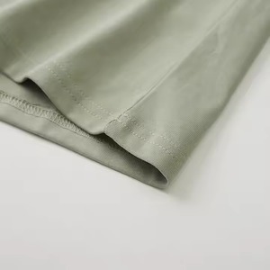 Camisetas de Algodón de Verano para Hombre 2025 de Alta Calidad y Estilo Urbano, 230g, Antipilling, Holgadas, Estilo Formal - Product Image 3