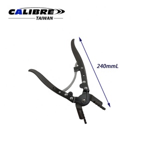 TAIWAN CALIBRE Teeth Jaw Ratchet <b>Hose</b> <b>Clamp</b> Clip Pliers Capacity 22-55mm, Automotive <b>Hose</b> <b>Clamp</b> Pliers - Product Image 2