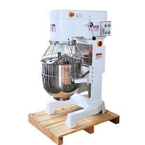 Equipo automático para hornear Mezclador planetario de pasteles de 80 litros Restaurante Pizza Mezclador de masa de pan 3 velocidades - Product Image 4