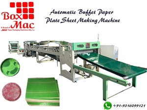 Máquina Automática para Fabricar Platos de Papel para Buffet BOXMAC, Alta Eficiencia, Motor de Engranajes con Bomba de Formación de Cartón Corrugado, 380V 5 - Product Image 5
