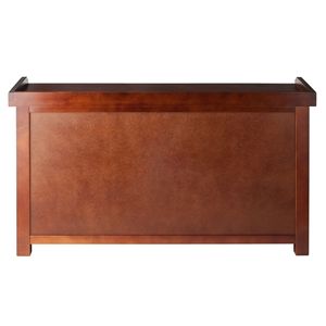 Banc de rangement en tissu beige Verona avec 3 bacs pliables - pour l'organisation et la décoration de la maison - Product Image 5