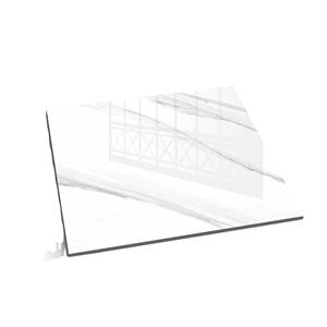 Azulejos de Porcelana Grandes de Grado Comercial, Color Blanco, 60x60 mm, Estilo Mármol Loiza Satvario, para Paredes y Pisos, Procedentes de la India - Product Image 1