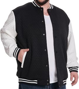 Chaqueta de Cuero Unisex Estilo Racer con Cuello en V y Cierre de Cremallera, Cortavientos, Informal, para Invierno, Color Sólido, Diseño con Parches, Secado Rápido, con Capucha - Product Image 4
