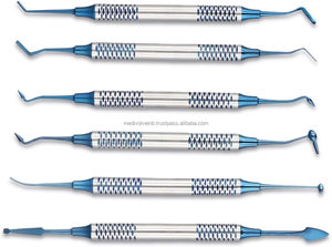 Herramientas Manuales para Restauración Dental de Composite, 6 Piezas, Acero Inoxidable, Antiadherentes, CE ISO Clase I, Venta al Por Mayor de Fábrica - Product Image 5