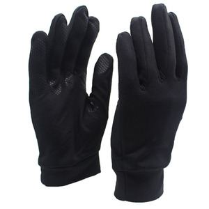 Guantes de dedo completo negros antideslizantes de poliéster para exteriores unisex para todas las estaciones - Product Image 2