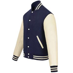 Veste de baseball sportive exceptionnelle à capuche pour homme, en laine 100% respirante, tissu toile premium, confortable pour un usage quotidien - Product Image 2