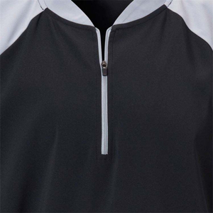 เสื้อแจ็คเก็ตเบสบอลแขนสั้นสำหรับฝึกซ้อม  แบบมีซิป 1/4  สำหรับทีม  สามารถสั่งทำได้ - Product Image 5