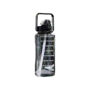 Time Markers BPA-Free Leak-Proof <b>Plastic</b> Shaker for Fitness Gym Daily Hydration Eco-Friendly - Product Image 1