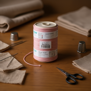 Bobina di Filo di Cotone Ilan 80g Rosa 1.5mm Filo da Cucito - Product Image 3