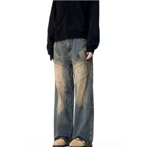 Jeans de Mezclilla para Hombre y Mujer, 100% Algodón, Secado Rápido, Corte Regular Vintage, Lavado Casual, Rectos, para Invierno y Verano, Varios Modelos - Product Image 1