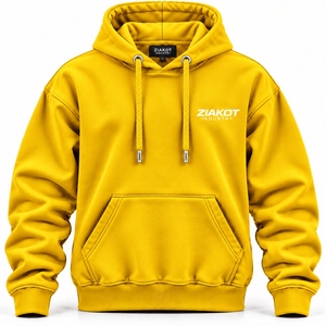 Wholsale Direct ZIAKOT INDUSTRY Custom Graphic Hoodie <b>Men</b> Oversized Pullover Sweatshirt Premium Heavyweight Fleece Hoodies - Product Image 6